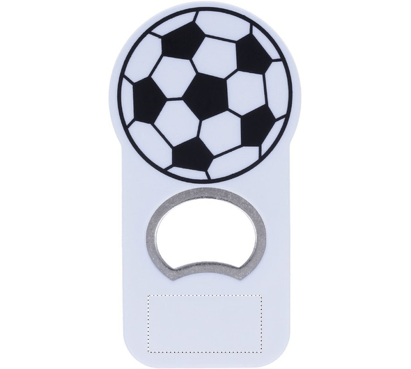 Fotbollsöppnare med magnet